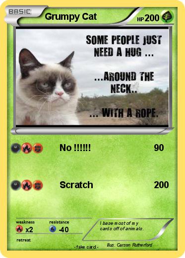 Pokemon Grumpy Cat