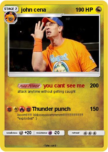 Pokemon john cena