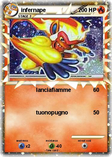 Pokemon infernape