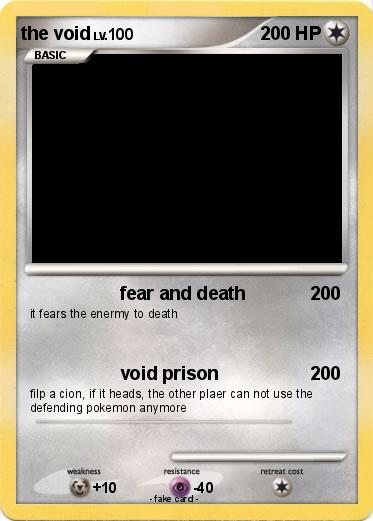 Pokemon the void