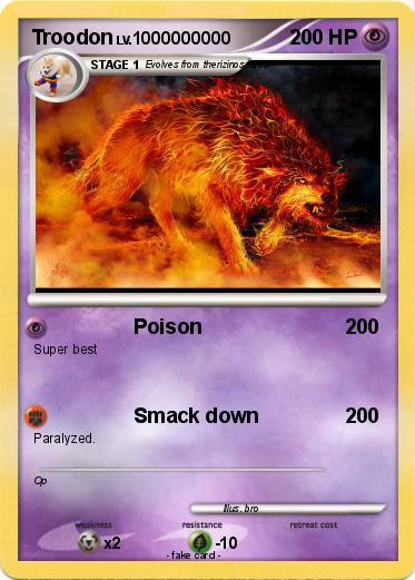 Pokemon Troodon