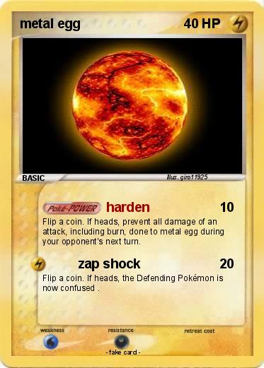 Pokemon metal egg