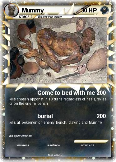 Pokemon Mummy