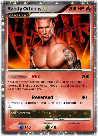 Pokemon Randy Orton