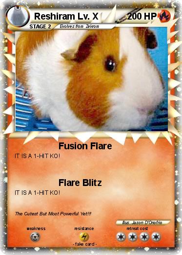 Pokemon Reshiram Lv. X