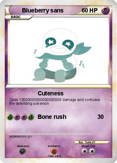 Pokemon Blueberry sans