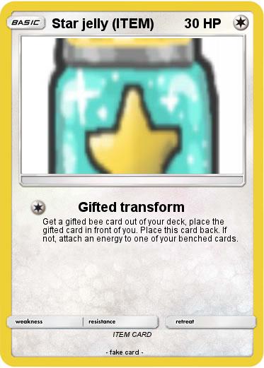 Pokemon Star jelly (ITEM)