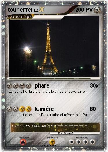 Pokemon tour eiffel
