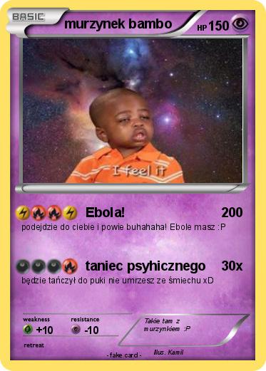 Pokemon murzynek bambo
