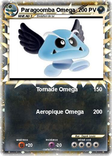 Pokemon Paragoomba Omega