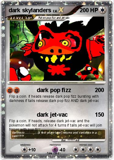 Pokemon dark skylanders
