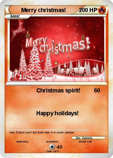 Pokemon Merry christmas!