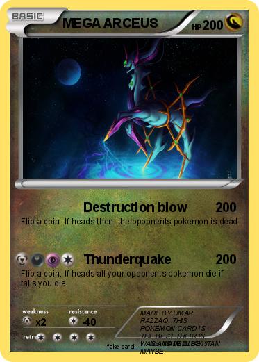 Pokemon MEGA ARCEUS