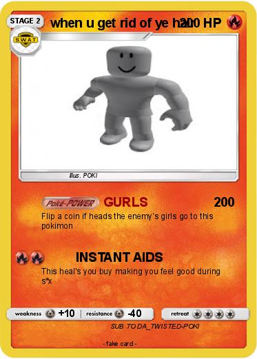 Pokemon when u get rid of ye hair