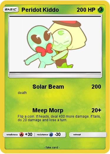 Pokemon Peridot Kiddo