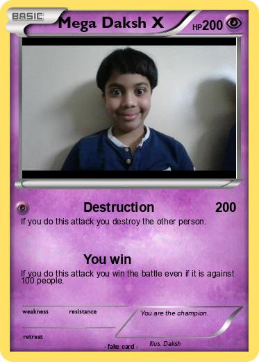 Pokemon Mega Daksh X