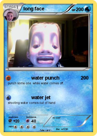 Pokemon long face