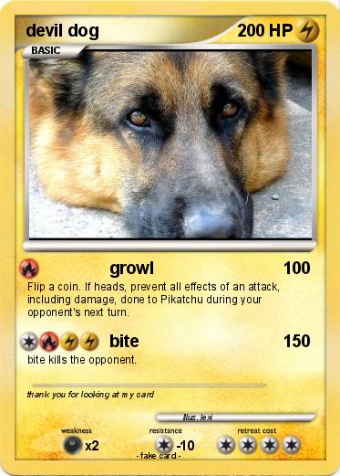 Pokemon devil dog