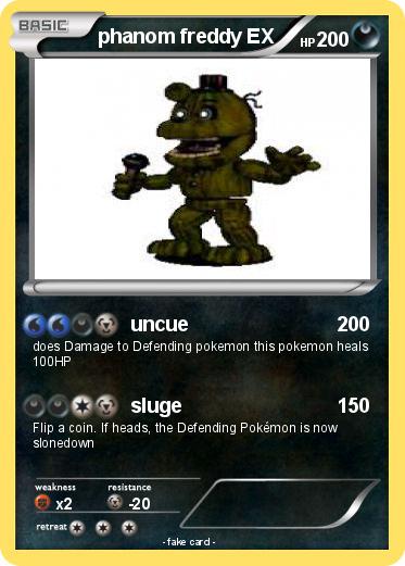 Pokemon phanom freddy EX