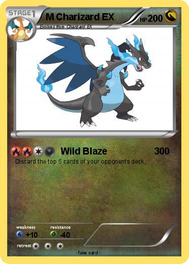 Pokemon M Charizard EX