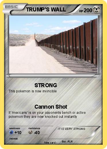 Pokemon TRUMP'S WALL