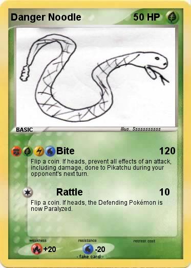 Pokemon Danger Noodle