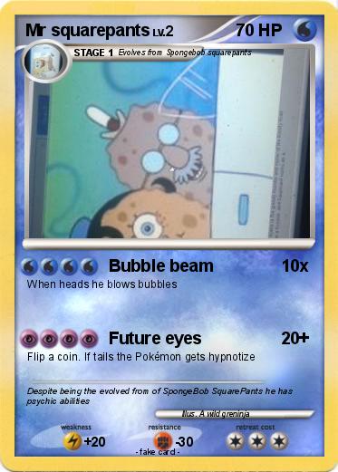 Pokemon Mr squarepants