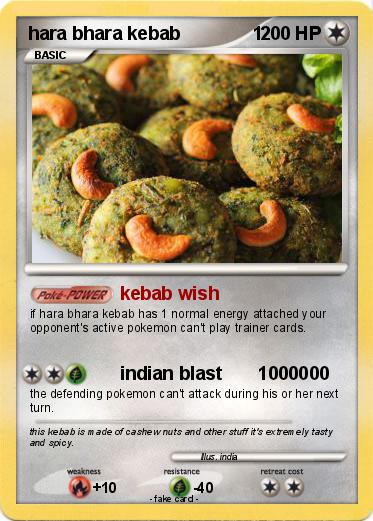 Pokemon hara bhara kebab              1