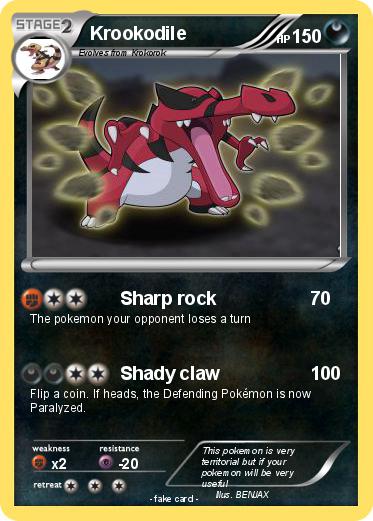 Pokemon Krookodile