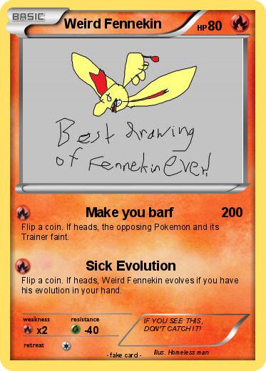Pokemon Weird Fennekin