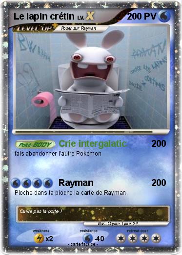 Pokemon Le lapin crétin