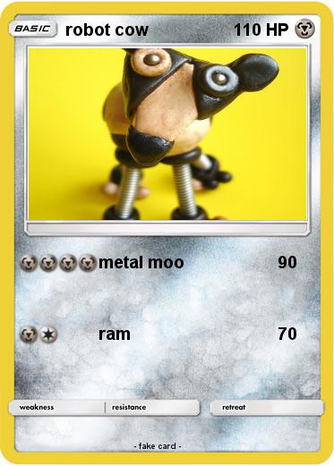 Pokemon robot cow