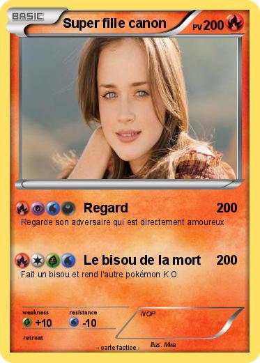 Pokemon Super fille canon