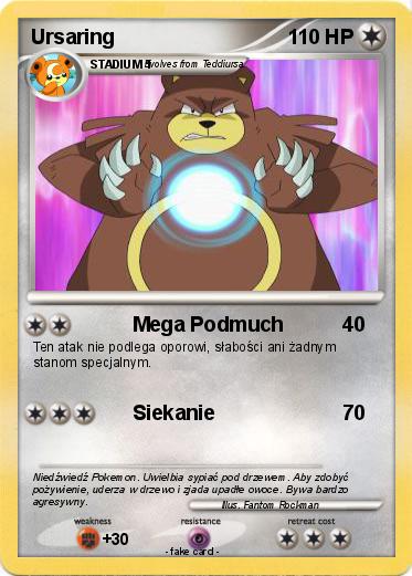 Pokemon Ursaring