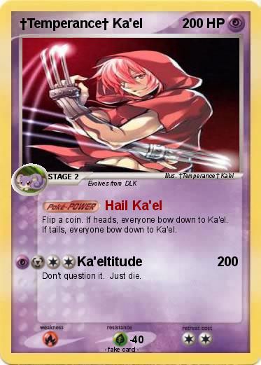 Pokemon †Temperance† Ka'el
