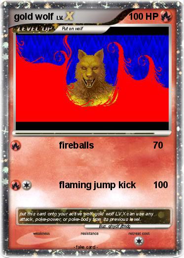 Pokemon gold wolf