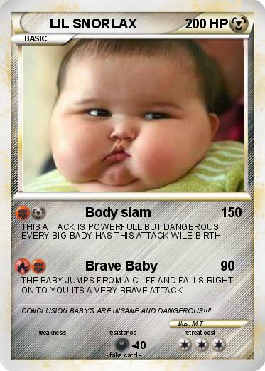 Pokemon LIL SNORLAX
