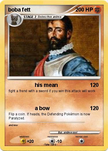 Pokemon boba fett