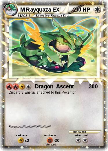 Pokemon M Rayquaza EX         2