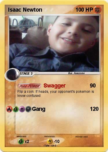 Pokemon Isaac Newton