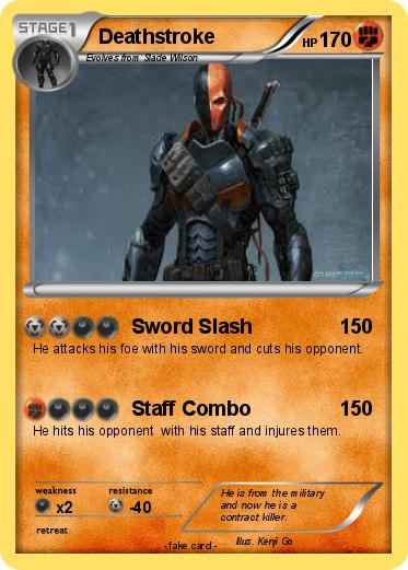 Pokemon Deathstroke