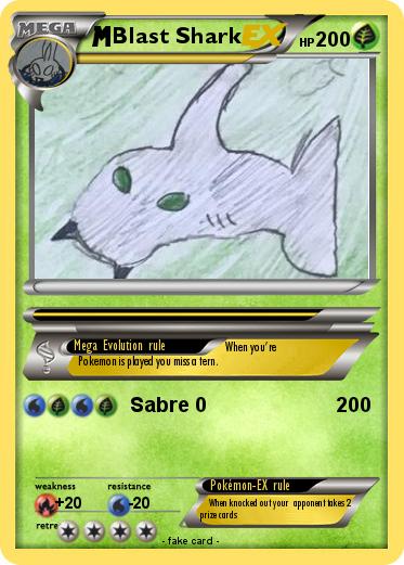 Pokemon Blast Shark