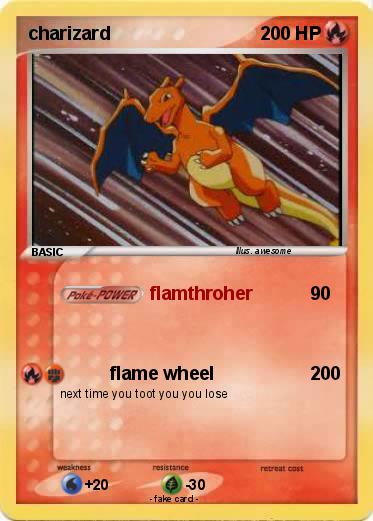 Pokemon charizard