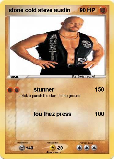 Pokemon stone cold steve austin