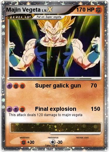 Pokemon Majin Vegeta