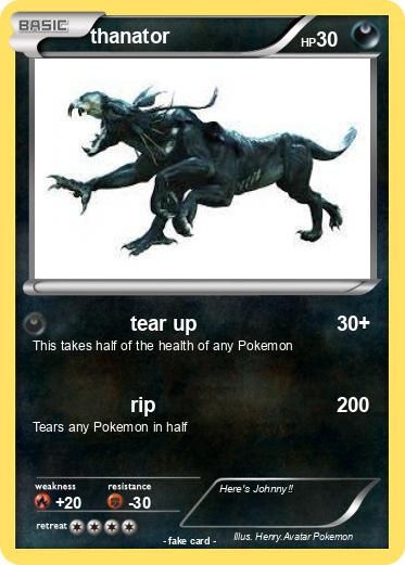 Pokemon thanator