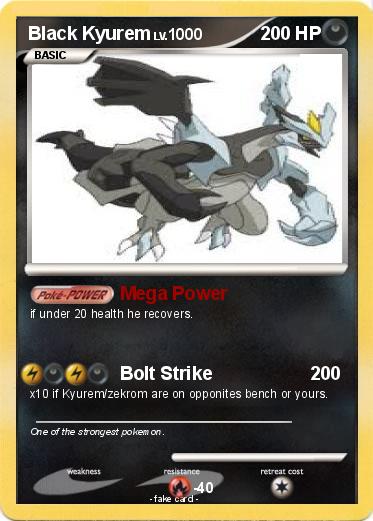 Pokemon Black Kyurem
