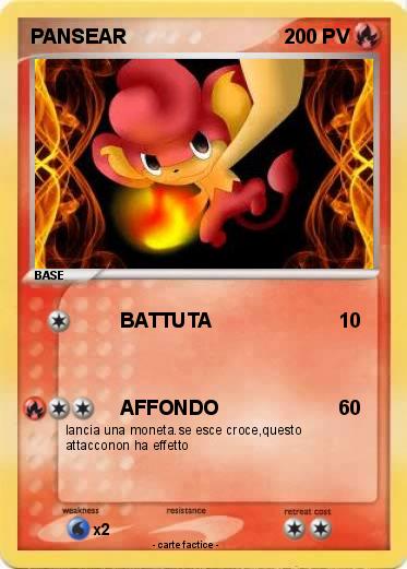 Pokemon PANSEAR