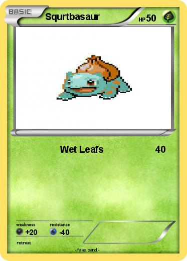 Pokemon Squrtbasaur