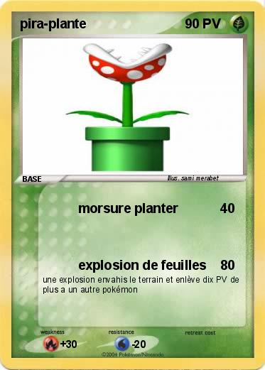 Pokemon pira-plante